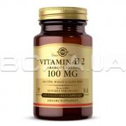 Solgar, Vitamin B2 (Витамин Б) Riboflavin 100 mg, 100 Vegetable Capsules