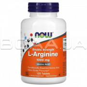 Now Foods, L-Arginine 1000 mg, Double Strength, 120 Tablets